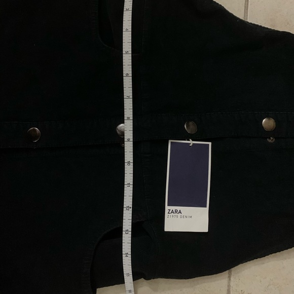 Black Zara Corduroy Overall - Picture 7 of 7